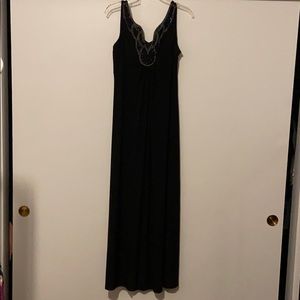 Black Beaded Dress